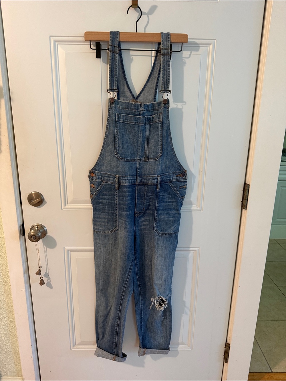 Classic Blue Denim Overalls - Casual women’s Jeans Overall
